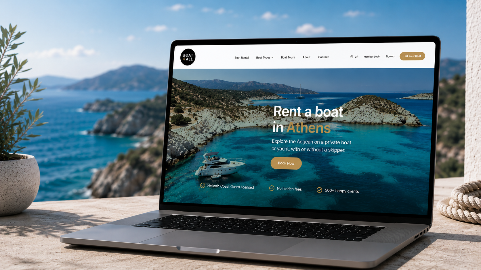 Boat4All: από ένα περιορισμένο WordPress σε μια σύγχρονη custom πλατφόρμα