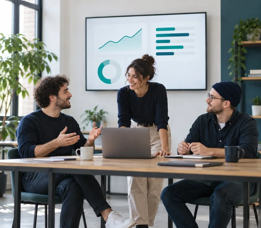 Ομάδα IT DEV, συνεργασία σε digital marketing project
